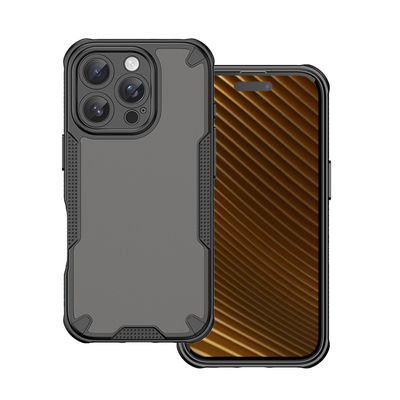 Ochranné puzdro Defender Matt pre iPhone 16 Pro 6,3" čierne