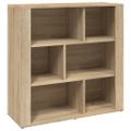 vidaXL Komoda dub sonoma 80x30x80 cm spracované drevo