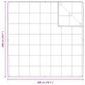 vidaXL 2-v-1 Prikrývka Biela 200 x 200 cm Perie