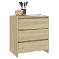 vidaXL Komoda dub sonoma 70x41x75 cm spracované drevo