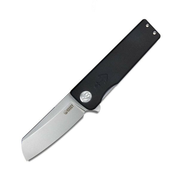 Kubey KU317A Sailor vreckový nôž 7,9 cm, Bead Blasted, čierna, G10, spona
