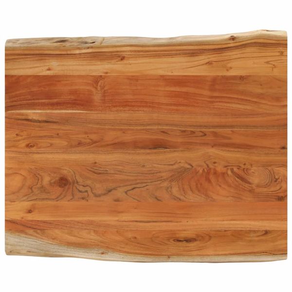 vidaXL Stolová doska 100x80x3,8 cm obdĺžnik masívna akácia živá hrana