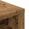 vidaXL Nízka skriňa so zásuvkou Staré drevo 72 x 22,5 x 38 cm