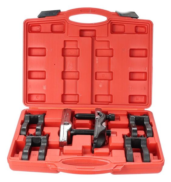 Sada sťahovákov guľových čapov s vymeniteľnými čeľusťami MECHANIC BALL JOINT 9, 5 ks SIXTOL