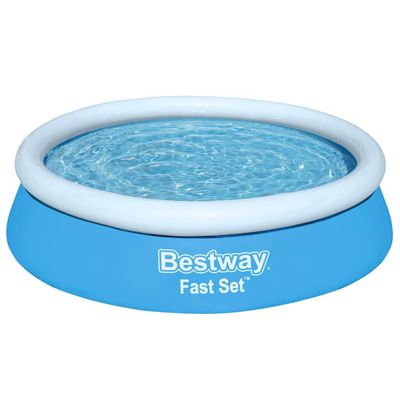 Bestway Fast Set Nafukovací bazén okrúhly 183x51 cm modrý