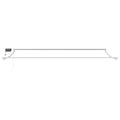vidaXL Ručná vysúvacia markíza s LED Zelená, Žltá, Biela 4,5 × 3 m