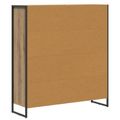 vidaXL Knižnica 99.5 x 30 x 108.5 cm Kompozitné drevo Remeselnícky dub