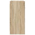 vidaXL Servírovacia skriňa Dub sonoma 75 x 36 x 80 cm Kompozitné drevo