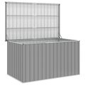 vidaXL Záhradný úložný box, sivý 171x99x93 cm