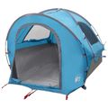 vidaXL Auto Stan 200 x 170 x 170 cm Modrá Polyester a oceľ