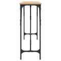 vidaXL Konzolový stolík dub sonoma 200x29x75 cm kompozitné drevo