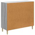 vidaXL Servírovacia skriňa Sivá sonoma 89 x 34,5 x 80 cm