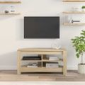 vidaXL RohováTVskriňa 102 x 40,5 x 45 cm Sonoma dub Kompozitné drevo