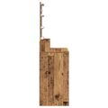 vidaXL Toaletný stolík Staré drevo 80 x 41 x 144.5 cm Kompozitné drevo