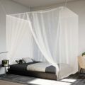 vidaXL Závesná Moskytiéra 156 sieťka biela 220x200x210 cm