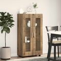 vidaXL Servírovacia skriňa FLORIN 55,5 x 29 x 100 cm Remeselný dub