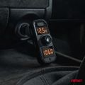 FM vysielač 2×USB-A 1×USB-C microSD 12V 24V AMiO-04653