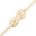 vidaXL Lano 100% sisal 12 mm 25 m