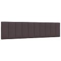 vidaXL Rám postele bez matraca Hanko tmavohnedá 200x200 cm látka