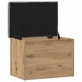 vidaXL Úložná lavica Dub Artisan 62x42x45 cm Konštruktérske drevo
