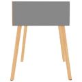 vidaXL Nočné stolíky 2 ks, sivé 40x40x56 cm, kompozitné drevo