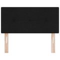 vidaXL Výškovo nastaviteľný čelový panel Čierny 90 cm látka