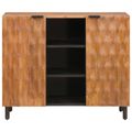 vidaXL Servírovacia skriňa Drevité hnedé dokončenie 90 x 33 x 75 cm