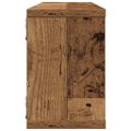 vidaXL Nástenné police 4 ks, staré drevo 60x15x23 cm, kompozitné drevo