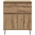 vidaXL Servírovacia skriňa Remeselný dub 60 x 35 x 70 cm
