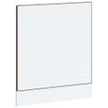 vidaXL Panel umývačky riadu Porto hnedý dub 60x1,5x57 cm kompozitné drevo