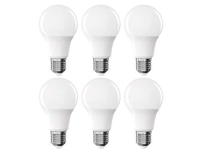 LED žiarovka E27 8,8W A60 biela prírodná EMOS ZL5F48.6 6ks