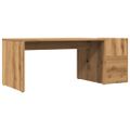 vidaXL Konferenčný stolík dub artisan 90x45x35 cm kompozitné drevo