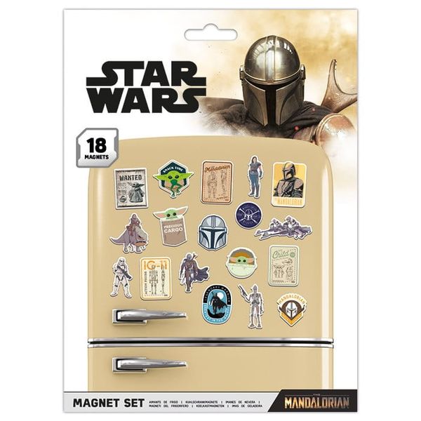 Sada magnetiek Star Wars: Mandalorian (18 ks)