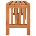 vidaXL Záhradná lavička 110 cm eukalyptový masív
