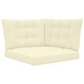 vidaXL Vankúš na vonkajšiu pohovku Polyester Krémová 68,5 x 68,5 cm