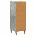 vidaXL Zásuvkový kabinet 33 x 34,5 x 90 cm Kompozitné drevo