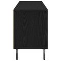 vidaXL TV skrinka 150 x 30 x 44,5 cm Čierny dub Kompozitné drevo