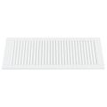 vidaXL Lamelové dvierka na skrinku 4 ks, biele 99,3x39,4 cm, borovica