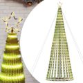 vidaXL LED vianočný stromček 1028 LED teplá biela 403 cm
