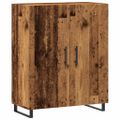 vidaXL Komoda staré drevo 69,5x34x90 cm kompozitné drevo