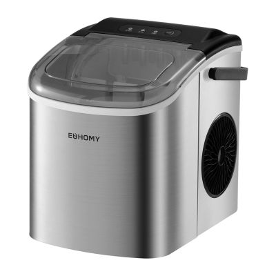 Výrobník ľadových kociek Euhomy IM001, 1,2 l, 12 kg (strieborný)