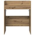vidaXL DJ stôl Dub artisan 62 x 45 x 102 cm Kompozitné drevo