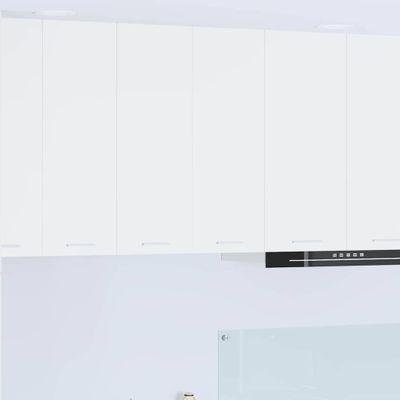 vidaXL Závesná skrinka Biela 60 x 31 x 80 cm Kompozitné drevo