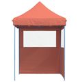 vidaXL Párty stan 200 x 200 x 306 cm Tehlová Oxfordská látka