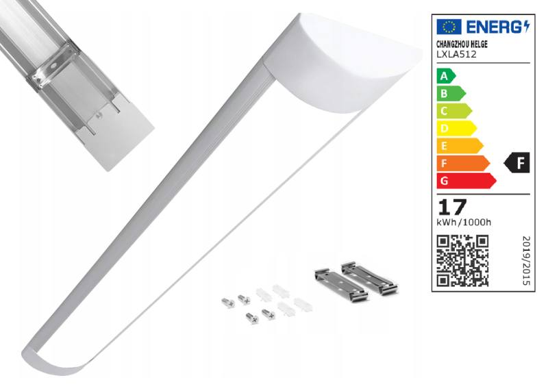Lineárne svietidlo LTC LXLA512 40W 4000K 120cm