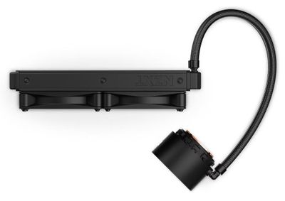 NZXT vodný chladič Kraken 240 ELITE / 2x120mm fan / 4-pin PWM / LCD disp. / 6 rokov Vodný chladic, pre CPU, pre Intel i AMD, LCD displej, 2× 120mm ventilátor, socket 1700, 1200, 115x, AM5, AM4, 4pin PWM, 6 rokov záruka