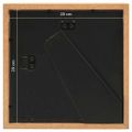 vidaXL 3D fotorámiky 5 ks dubové 28x28 cm na 20x20 cm obrázok