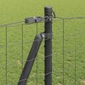 vidaXL Euro plot s betónovým podstavcom 10 x 1,2 m PVC potiahnutá oceľ