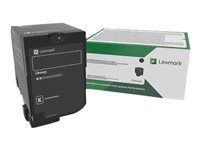 Čierna - originálna - kazeta s farbivom LRP - pre Lexmark CS827de, CX827de