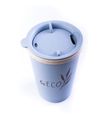 Eko téglik G21 beECO Espresso 280 ml, modrý